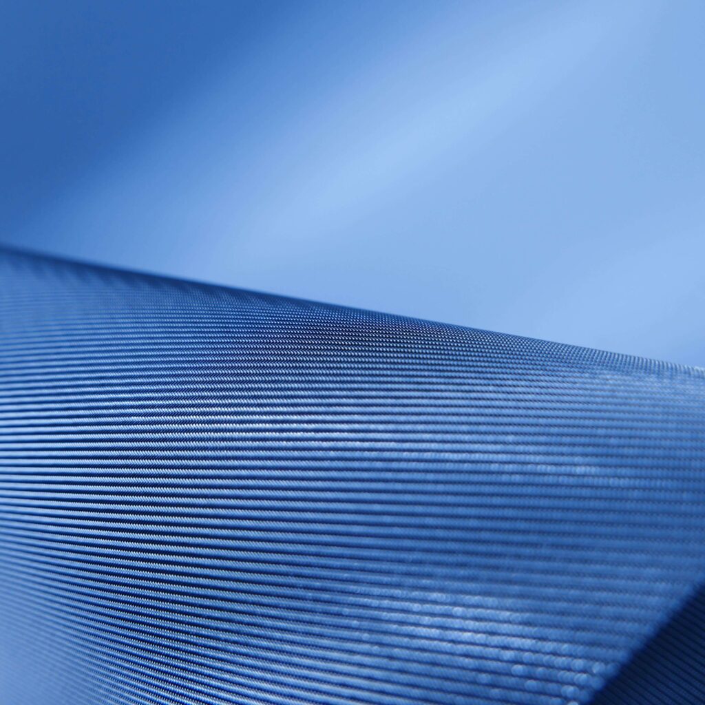 Open aluminum mesh, woven